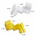 Hercoo Tailgate Handle Door Lock Rod Clips Left Right Driver Passenger Side Yellow White 5mm Size For 69293-12030 69293-12040