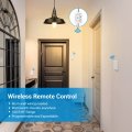 Dewenwils Wireless Wall Light Switch Kit No Wifi Needed Remote Control For Small Appliance Lamps Lighting Fixture In-wall