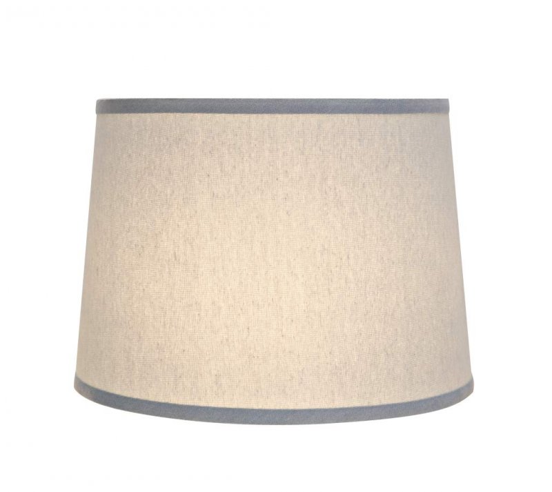 Aspen Creative 32311a Transitional Hardback Empire Shaped Spider Construction Lamp Shade In Light Blue 14 Wide 12 X 10