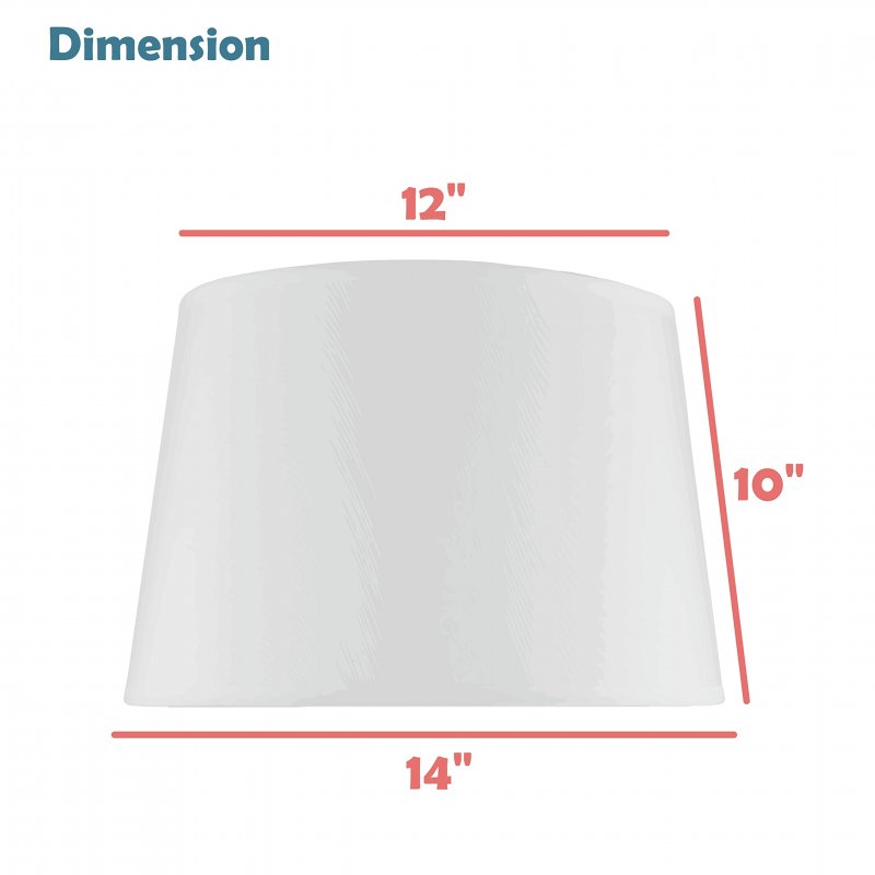 Aspen Creative 32311a Transitional Hardback Empire Shaped Spider Construction Lamp Shade In Light Blue 14 Wide 12 X 10