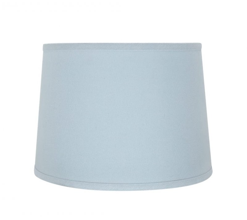 Aspen Creative 32311a Transitional Hardback Empire Shaped Spider Construction Lamp Shade In Light Blue 14 Wide 12 X 10
