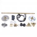 29a Go Kart Rear Wheel Axle Shaft Assembly Kit With Hub T8f Chain Brake Master Cylinder For Atv Quad 