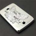 Smt-chrome Brake Fluid Reservoir Cap Cover Free Spirit Eagle Engraved Compatible With Suzuki Intruder 1400 1500 Boulevard S83