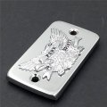Smt-chrome Brake Fluid Reservoir Cap Cover Free Spirit Eagle Engraved Compatible With Suzuki Intruder 1400 1500 Boulevard S83