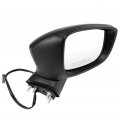 Ocpty Passenger Side Mirror For 2016-2018 Toyota Yaris Outside Accessories Easy-adjustable Manual Folding Heated View
