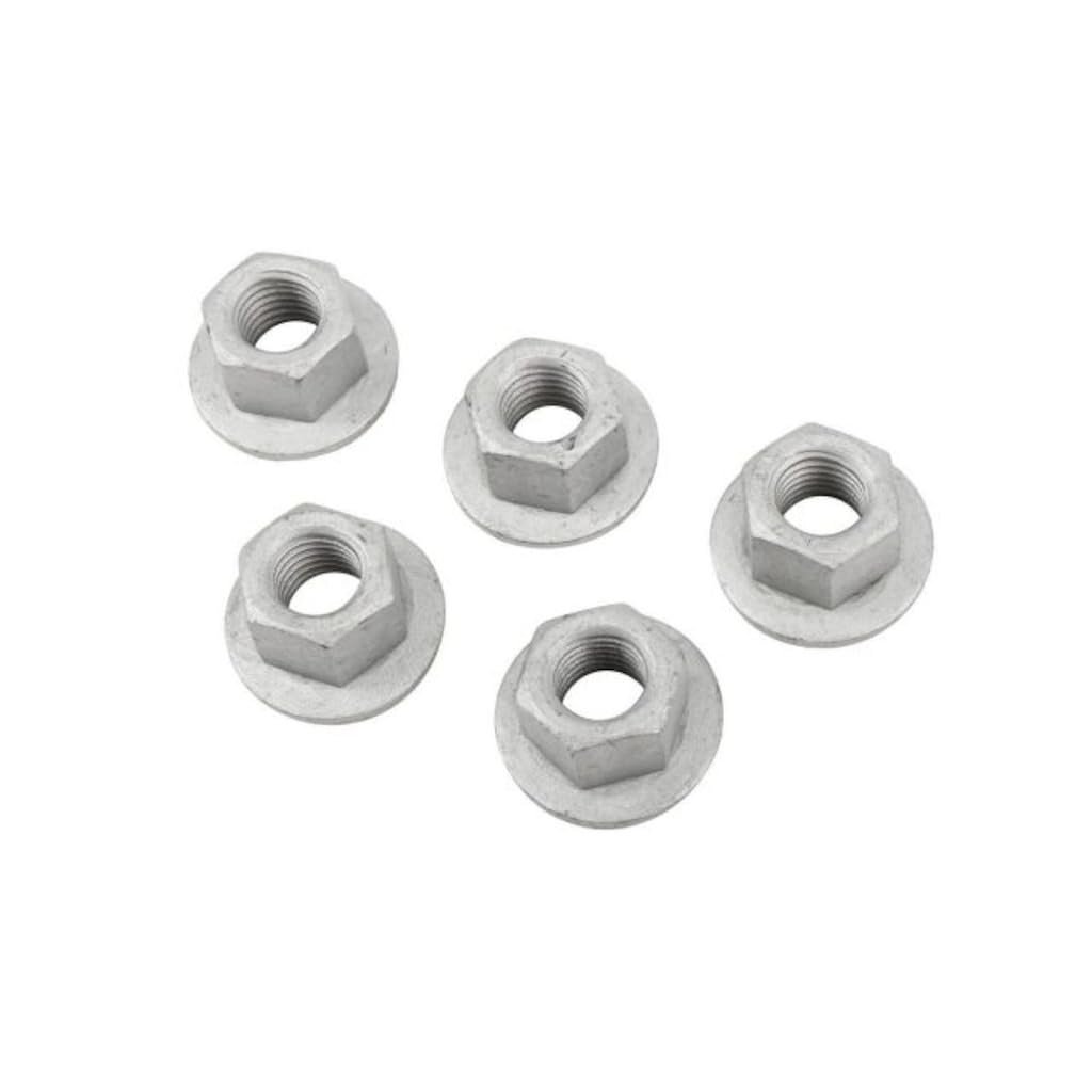 Multi Purpose Nut For Cadillac Deville 2005 Prevailing Torque Hex With Washer Black Alloy Steel 14mm Inside Diameter 2mm Thread