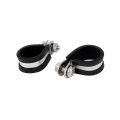 Uxcell 22mm P Clips Epdm Rubber Lined Mounting Bracket 5pcs For Pipe Tube Cable
