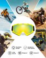 Dirt Bike Goggles Motocross Atv Utv Anti Uv Riding Ski