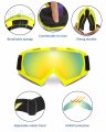 Dirt Bike Goggles Motocross Atv Utv Anti Uv Riding Ski