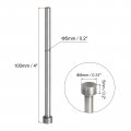 Uxcell Straight Ejector Pins 5mm 13 64 Dia 65mn Steel Round Tip Punch 100mm 4 Long For Mechanical Maintenance 5pcs