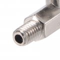 Uxcell Grease Oil Cup Spring Cap M6x1 L-shaped Male Thread Nickel Plated Carbon Steel Lubricator 2pcs