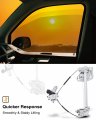 A-premium Electric Power Window Regulator With Motor Compatible Mazda Mx-5 Miata 2006-2015 Convertible Front Passenger Side