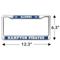 Hampton University Alumni Logo Full Size Standard License Plate Metal Frame