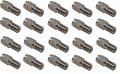 Pack Of Twenty Muzzys Double Seal Flow Through Valve Stem Tire Caps Inflate Thru For High Pressure Truck Car Rv Semi Bus Tires