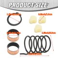 Driven Converter Secondary Clutch Rebuild Kit For Kawasaki Kaf620 Mule 2510 3010 4010 4x4 2520 3020 Turf Replaces 49094-0045