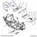 Polaris Rzr Weld-mount Propshaft Ecoat Genuine Oem Part 1023970-329 Qty 1