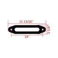 10 Aluminum 8000-15000 Lbs Hawse Fairlead For Synthetic Winch Rope Cable Atv Utv Black Chrome