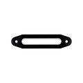 10 Aluminum 8000-15000 Lbs Hawse Fairlead For Synthetic Winch Rope Cable Atv Utv Black Chrome