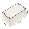 Uxcell 160 90 85mm Electronic Waterproof Ip65 Sealed Abs Plastic Diy Junction Box Enclosure Case Gray