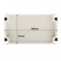 Uxcell 160 90 85mm Electronic Waterproof Ip65 Sealed Abs Plastic Diy Junction Box Enclosure Case Gray