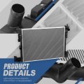Dpi 136 Factory Style 1-row Cooling Radiator Compatible With Cadillac Ct6 2 0l 3 3 6l 2016-2020 Aluminum Core