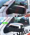 Sizver Chrome Door Mirror Cover For 2014-2018 Chevy Silverado 1500 Top Half 