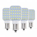 Leisure Led 4 Pack Rv Interior Light Rotating Bulb Super Bright 312 Lumen 1141 1156 Ba15s 24-smd Camper Trailer Lamp 10-30v 