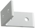 Faztek 15 Series Aluminum 6063-t6 4 Hole Inside Corner Bracket Clear Anodize 1-19 64 Width X 3 Length 