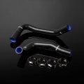 Silicone Radiator Hose Kit W Clamps For Chevy Small Block Camaro Sbc 1971-1988 Black 