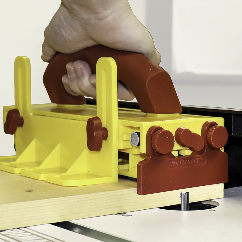 3406 Grabberpro Push Block For Table Saws Router Tables Band And Jointers With 4 Interchangeable Legs 1in 2in 4in 1 8in