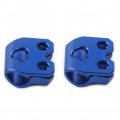Newsmarts Motorcycle Brake Hose Cable Clamp Line Guide Blue For Yamaha Wr250f Wr450f Wr250r X Yz125 250