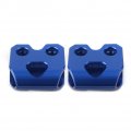 Newsmarts Motorcycle Brake Hose Cable Clamp Line Guide Blue For Yamaha Wr250f Wr450f Wr250r X Yz125 250