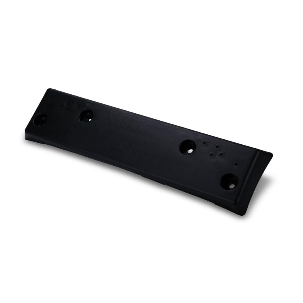 Front License Plate Bracket For Kia Forte 2010 2011 2012 2013 Sedan Hatchback 865191m010 Ki1068100 Black Plastic Standard Style