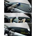 Speedlong Car Dashboard Carpet Dash Board Cover Mat Non-slip Compatible With 2015-2023 16 17 18 19 20 21 22 Porsche Macan