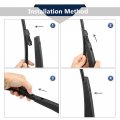 X Autohaux Rear Windshield Wiper Blade Arm Set For Vw Golf Volkswagen Mk7 13-19