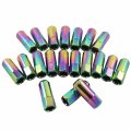 Jdmspeed New Neo Chrome 20pcs 14x1 5mm 60mm Extended Forged Aluminum Tuner Racing Lug Nut