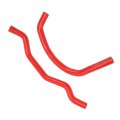 Aramox Coolant Hose Silicone Engine Kit For Yfz350 1987 To 2006 High Pressure Easy Installation Atv Enthusiasts Red 