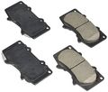 Z16 Evolution Ceramic Brake Pads Front 16-976 For Toyota Tacoma Tundra 4runner Fj Cruiser Sequoia And Lexus Gx460 Gx470 