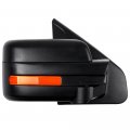 Aintier Towing Mirror Compatible With 2004-2014 Ford For F-150 Series Truck Pickup Tow Power Adjusted No Heated Led Turn Signal