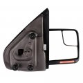 Aintier Towing Mirror Compatible With 2004-2014 Ford For F-150 Series Truck Pickup Tow Power Adjusted No Heated Led Turn Signal
