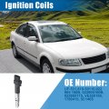 X Autohaux Car Ignition Coil For Porsche Cayenne Volkswagen Passat Eos Golf Touareg Audi Tt Q7 A3 V6 2l 3 6l 022905100b