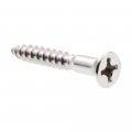 Prime-line Wood Screws Flat Head Phillips Drive 12 X 1-1 2 In Grade 18-8 25 Pack 