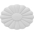 Ekena Millwork Rosc070x052tfnuf 7 W X 5 1 4 H 2 P Extra Large Tiffin Rosette White 
