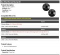 Rear Wheel Hub And Bearing 2 Piece Kit Compatible With 2004-2012 Chevy Malibu