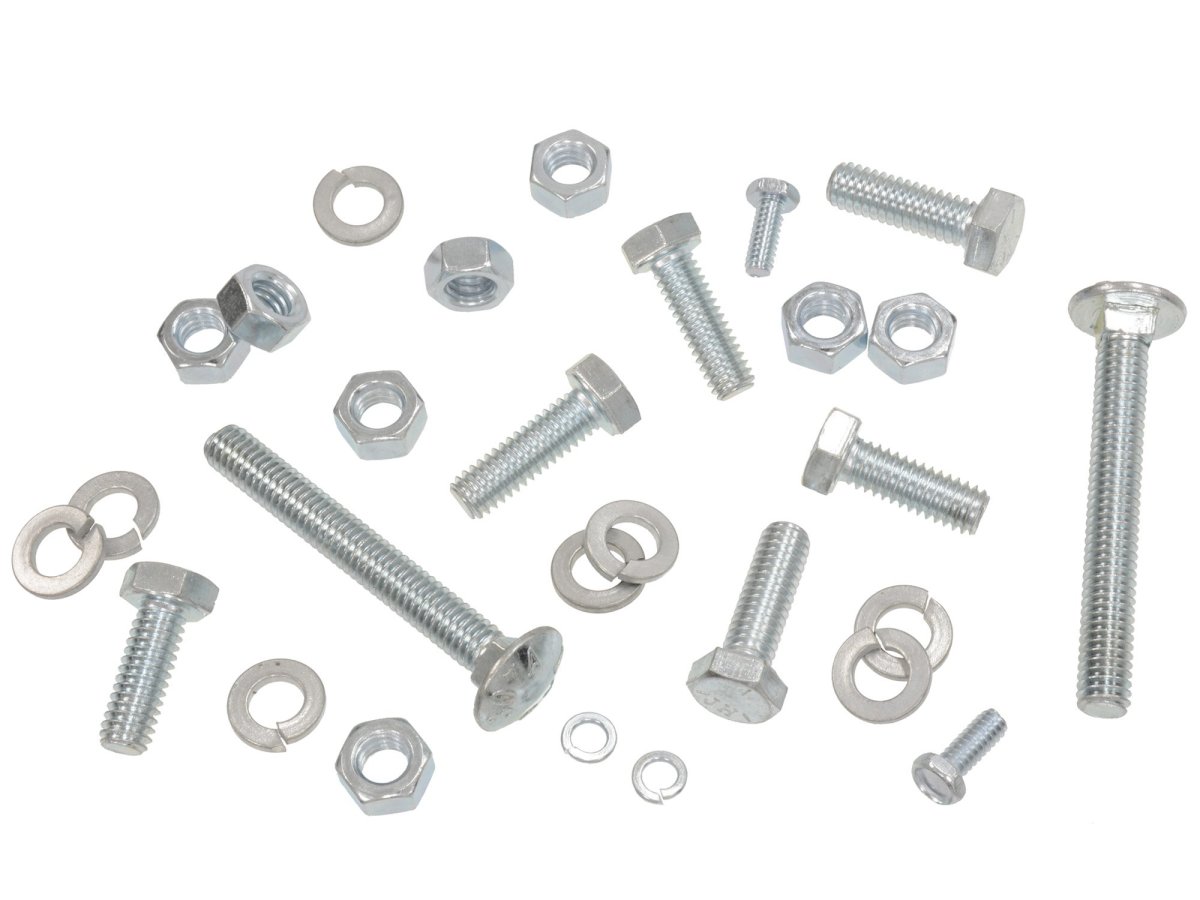 1953 1957 Corvette License Bumperette Bolt Kit Front 28 Pieces Model 201104