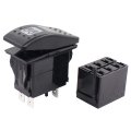 Motoku Backup Lights Rocker Switch 5 Pin For Can Am Commander 800r Xt 1000 Dps Maverick X3 R Max 1000r Defender Hd8 Hd10