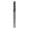 Carbide Square End Mill 1 8 Diameter Tialn Coated 4 Flutes Milling Bit Cutter For Hardened Steel Stainless Alloy Metal Shank 3 
