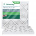 Filterbuy 12x12x1 Air Filter Merv 13 Optimal Defense 3-pack Pleated Hvac Ac Furnace Filters Replacement Actual Size 11 69 X 0 