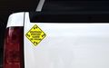 Stickertalk 6in X Emotional Support Canine On Board Sticker 