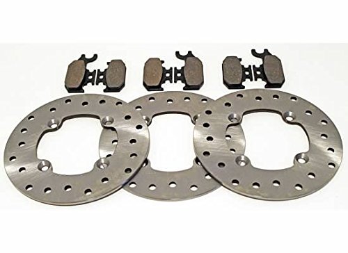 Can-am Renegade 800 X Front And Rear Brakes Rotors Brake Pads